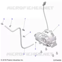 SYSTÃˆME DE TRANSMISSION, FRONT GEARCASE MOUNTING