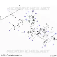 ELECTRICITE, WIRE HARNESS COMPONANTS- R21RSF99AK (C700676)