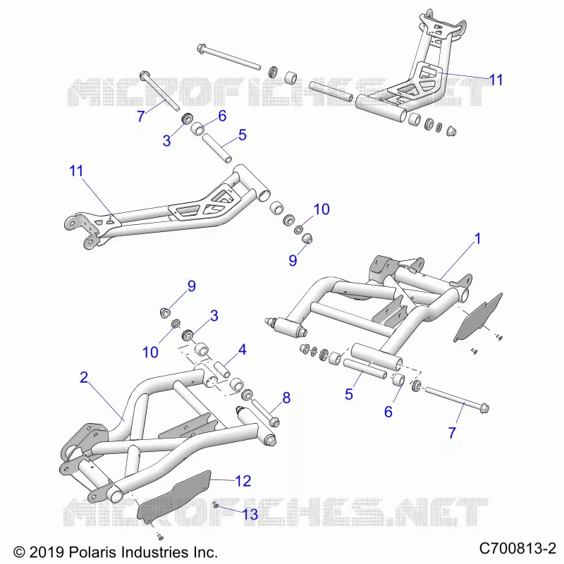 SUSPENSION ARRIERE CONTROL ARMS