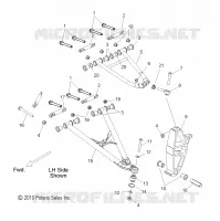 TRIANGLES SUSPENSIONS AVANT 