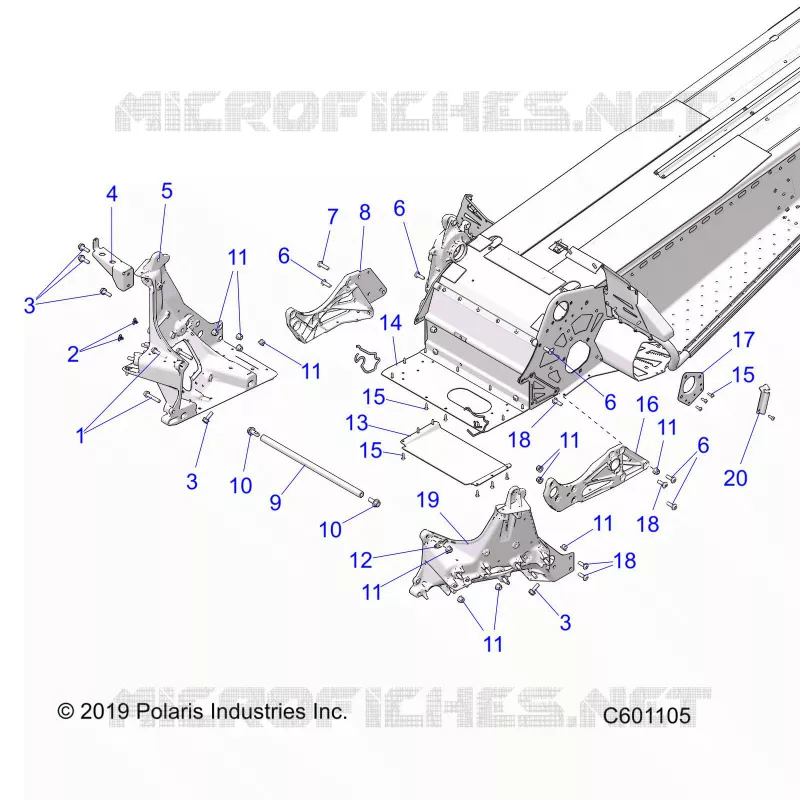 CHASSIS, BULKHEAD ASM.