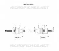 ARBRE DE TRANSMISSION, FRONT