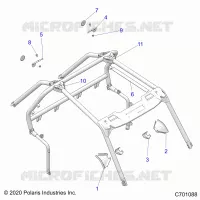 CHASSIS, CAB FRAME ACCESSOIRES