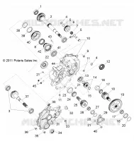 SYSTÈME DE TRANSMISSION, PONT PRINCIPAL INTERNALS 1