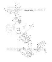 CARBURANT TANK AND CARBURATEUR MOUNTING
