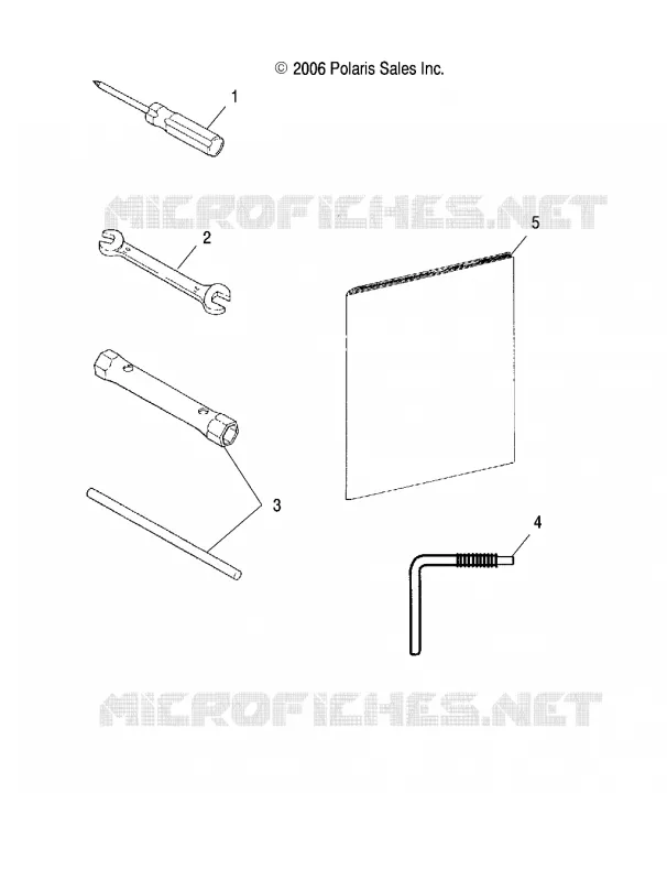 OUTILS and MANUEL DU PROPRIETAIRE