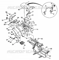 HABITACLE ARRIERE 4X4 350L S938139 (4924342434002A)