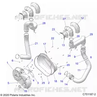 SYSTÃˆME DE TRANSMISSION, CLUTCH COVER AND DUCTING
