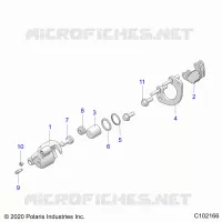 FREIN AVANT CALIPER