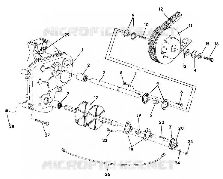 ARBRE DE TRANSMISSION WIDETRAK (4919301930023A)