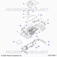 CARROSSERIE ARRIERE RACK