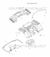 HABITACLE ARRIERE and REAR RACK