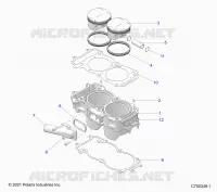 CYLINDRE AND PISTON