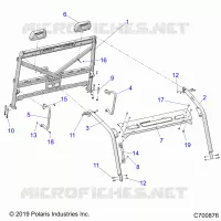 CHASSIS, CAB CADRE
