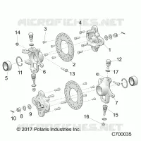 SUSPENSION AVANT HUB