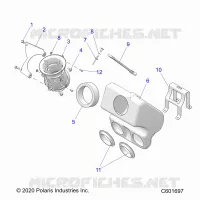 ENGINE, PRISE D'AIR SYSTEM