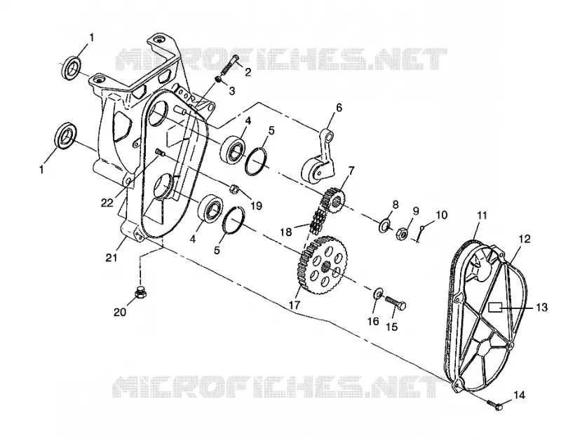 CARTER DE CHAINEE 500 INDY 0982764(A)(B) AND EUROPEAN 500 INDY E982764A (4942104210B013)