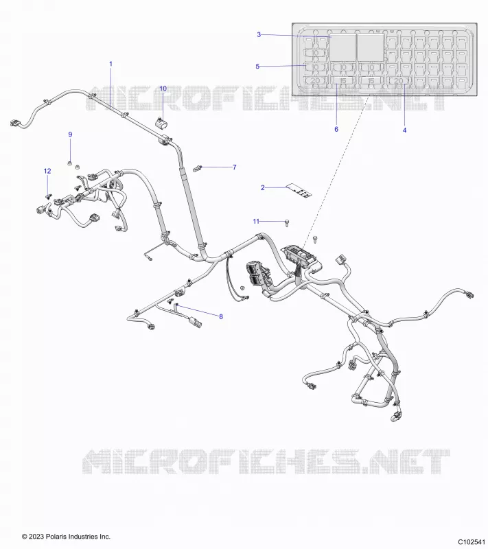 ELECTRICITE, WIRE HARNESS
