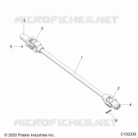 SYSTÃˆME DE TRANSMISSION, FRONT PROP SHAFT