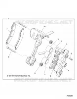 FREIN AVANT CALIPER