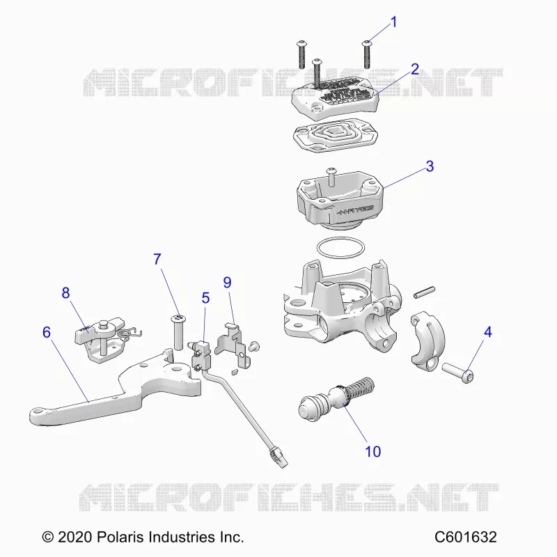 BRAKES, MAITRE CYLINDRE ASM.