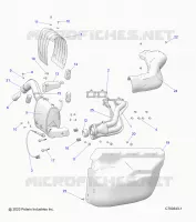 ENGINE, ECHAPPEMENT