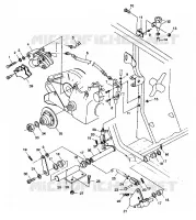 FREIN ARRIERE/FOOT PEDAL