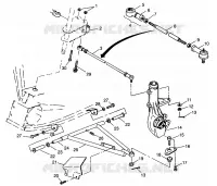 TRIANGLES SUSPENSIONS  XPLORER 300 W969130 (4935903590B013)