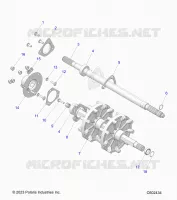 DRIVE TRAIN, JACKSHAFT AND ARBRE DE TRANSMISSION