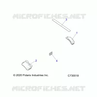 CHASSIS, EDGE COVER, TR
