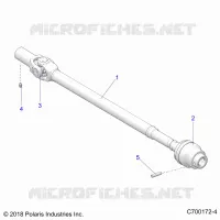 SYSTÃˆME DE TRANSMISSION, FRONT PROP SHAFT