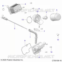 ENGINE, JAUGE ET FILTRE A HUILE