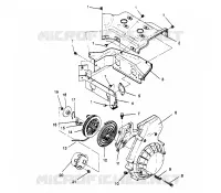 CARTERS REFROIDISSEMENT ET LANCEUR SPORT 0960443, SPORT TOURING 0960243  and (4932223222D004)