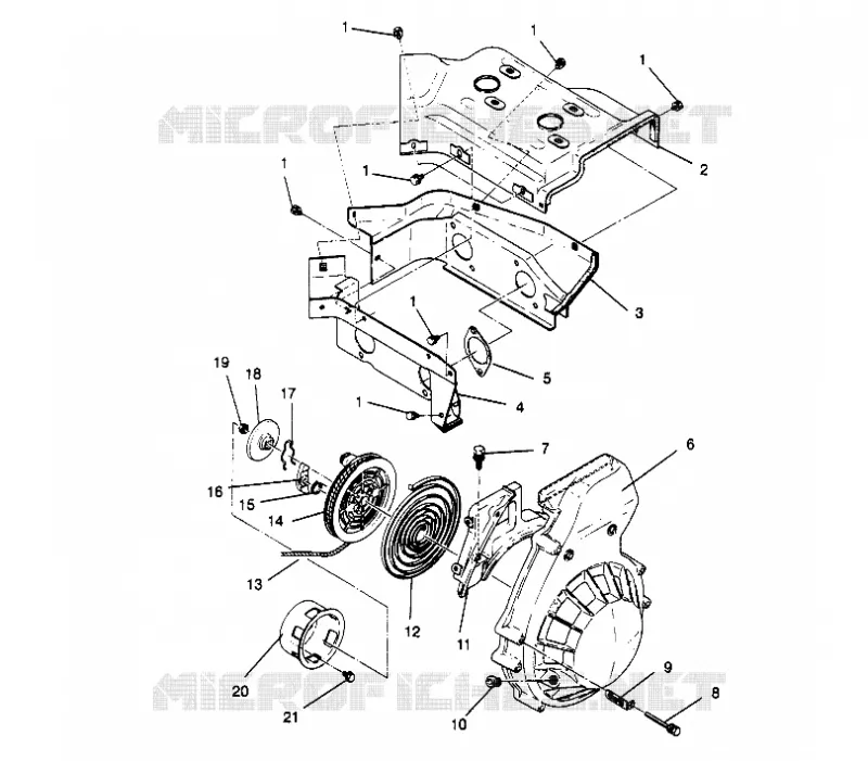 CARTERS REFROIDISSEMENT ET LANCEUR SPORT 0960443, SPORT TOURING 0960243  and (4932223222D004)