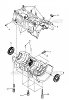 CARTERS MOTEUR 500 0972764,  EUROPEAN 500 E972764,  500 SKS 0972564, EUROPEAN 50 (4938393839C014)