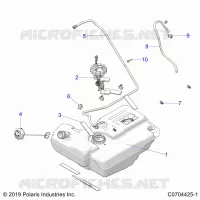 SYSTÃˆME D'ALIMENTATION, FUEL TANK EVAP