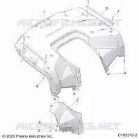 CARROSSERIE ARRIERE CAB