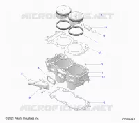 CYLINDRE AND PISTON