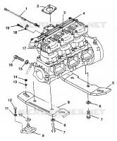 SUPPORT MOTEUR SL 900 B974091 and SL 1050 B974090 (4940974097B002)