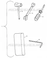 OUTILS SL 700 B964066 and  Intl. SL 700 I964066 (4935633563B014)