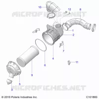 ENGINE, PRISE D'AIR SYSTEM
