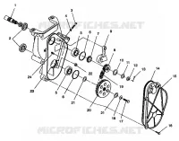 CARTER DE CHAINEE ASSEMBLY 500 EFI E942774 AND  EFI SKS E942574 (49274127410018)