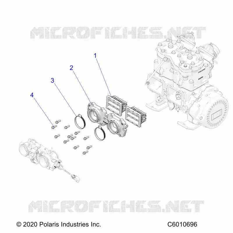 MOTEUR, REED VALVE