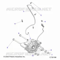 SYSTÃˆME DE TRANSMISSION, FRONT GEARCASE MOUNTING