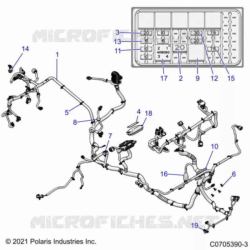 ELECTRICITE, WIRE HARNESS