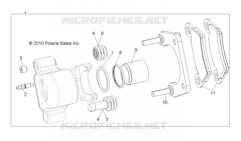 FREIN ARRIERE CALIPER