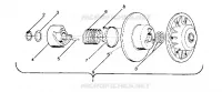 EMBRAYAGE DE TRANSMISSION STAR, SPRINT ES AND STARTRAK UPDATED 2/90 (4916811681015A)