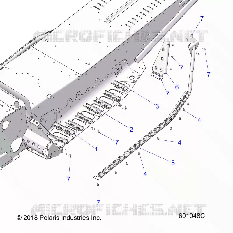 CHASSIS, TUNNEL GRIPS AND CLEATS