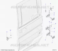 PORTES MOUNTING, REAR