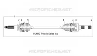 SYSTÈME DE TRANSMISSION ARRIERE HALF SHAFT, RH